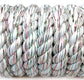 Twisted GLITTER Cotton  Rope