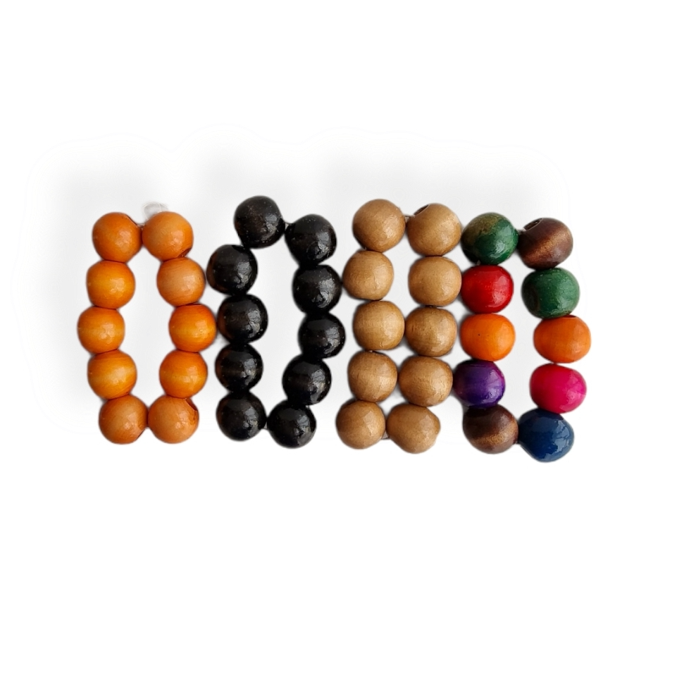 Round Wooden Beads