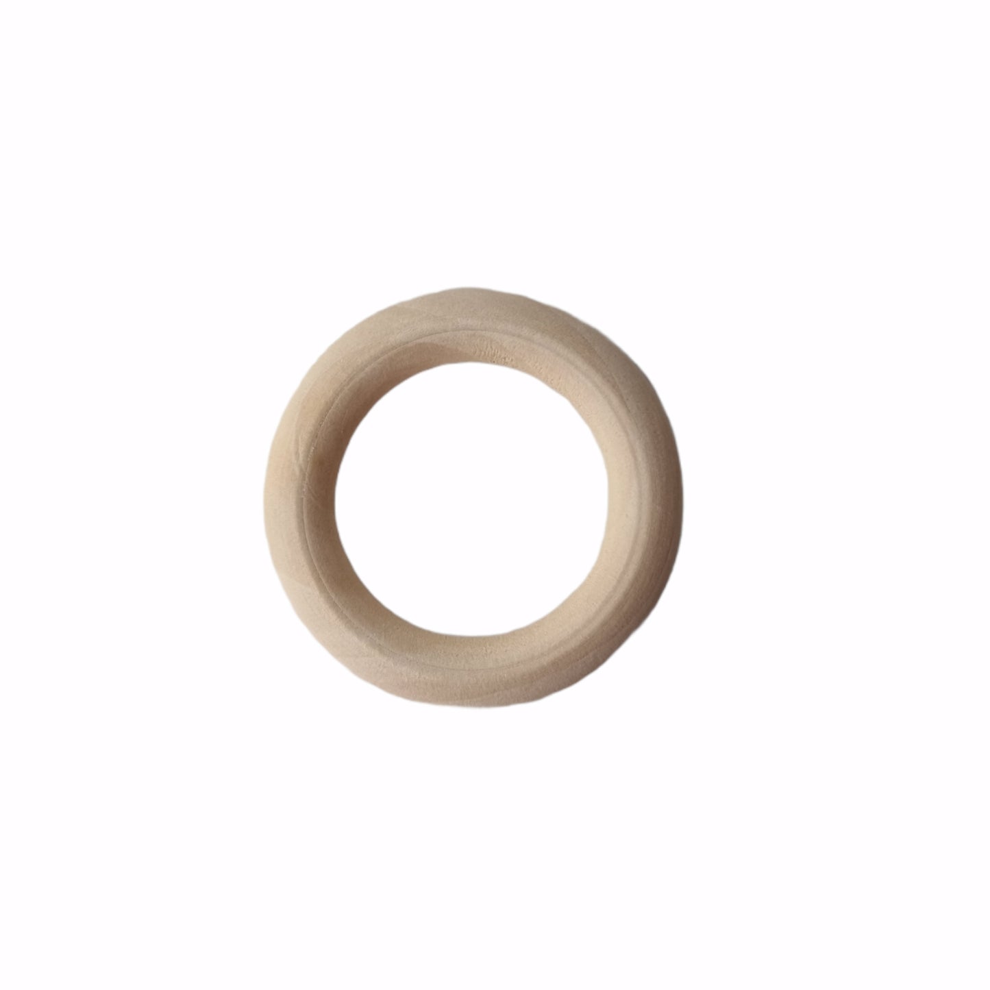 Natural Wooden Ring  ( Pack of 10 )