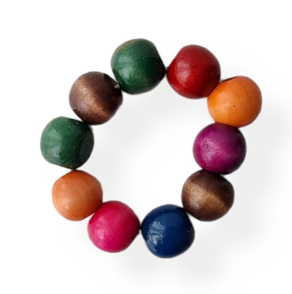 Round Wooden Beads